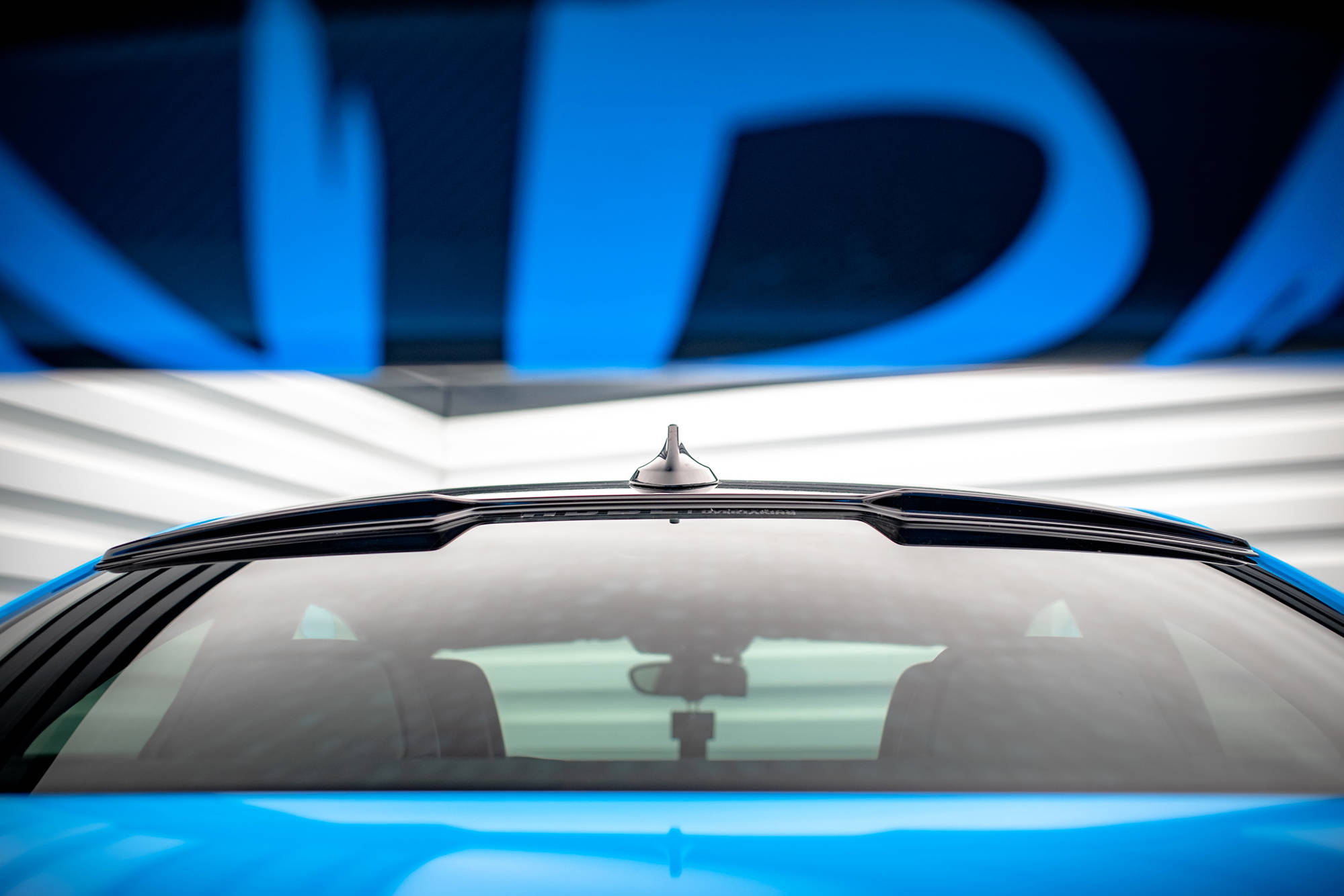 Maxton Design Heckscheiben Spoiler für BMW M2 F87 schwarz Hochglanz