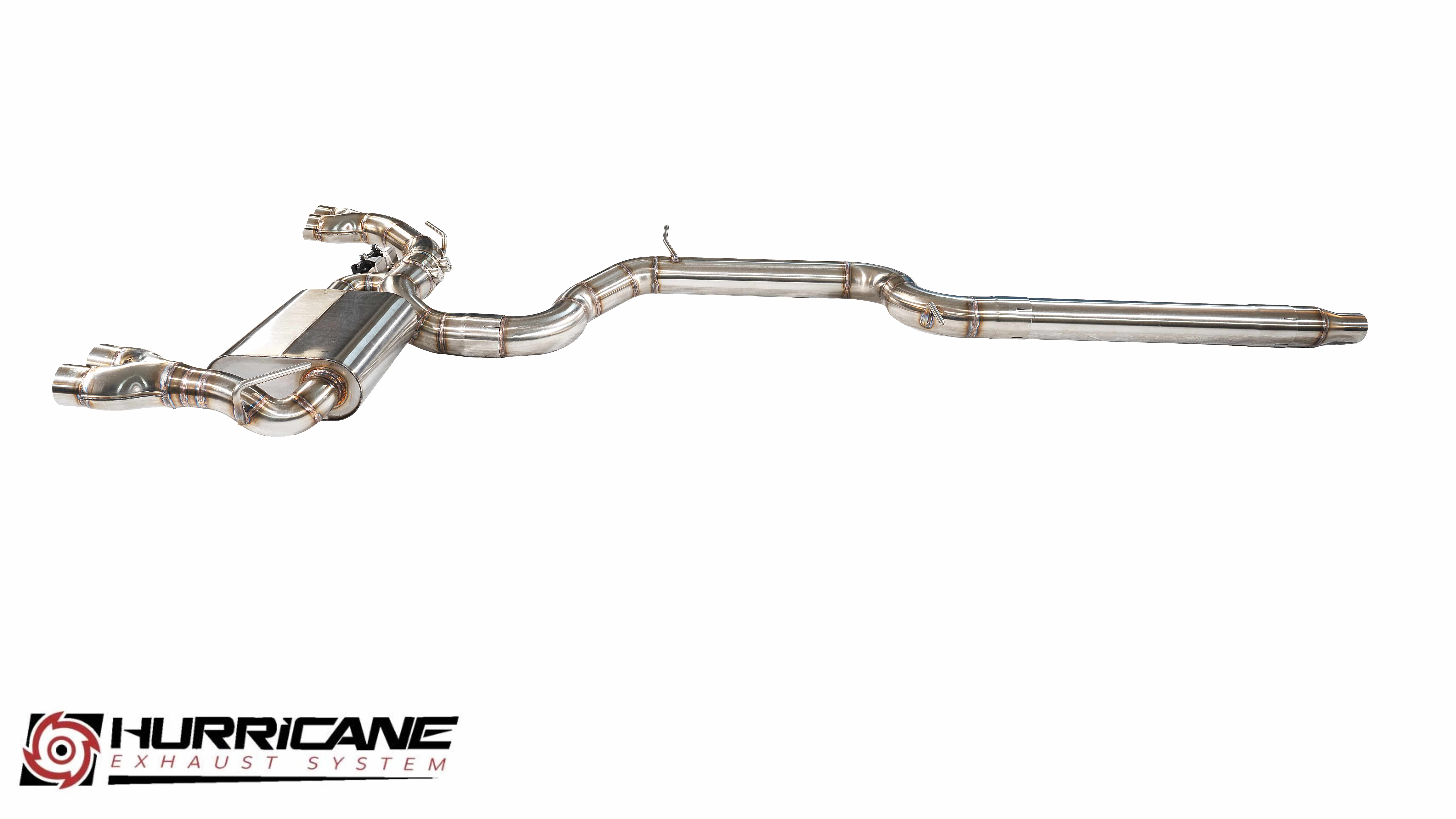 Hurricane 3,5" Auspuffanlage für Cupra Leon 300 4 KL Hurricane 3,5" Auspuffanlage für Cupra Leon 300 4 KL