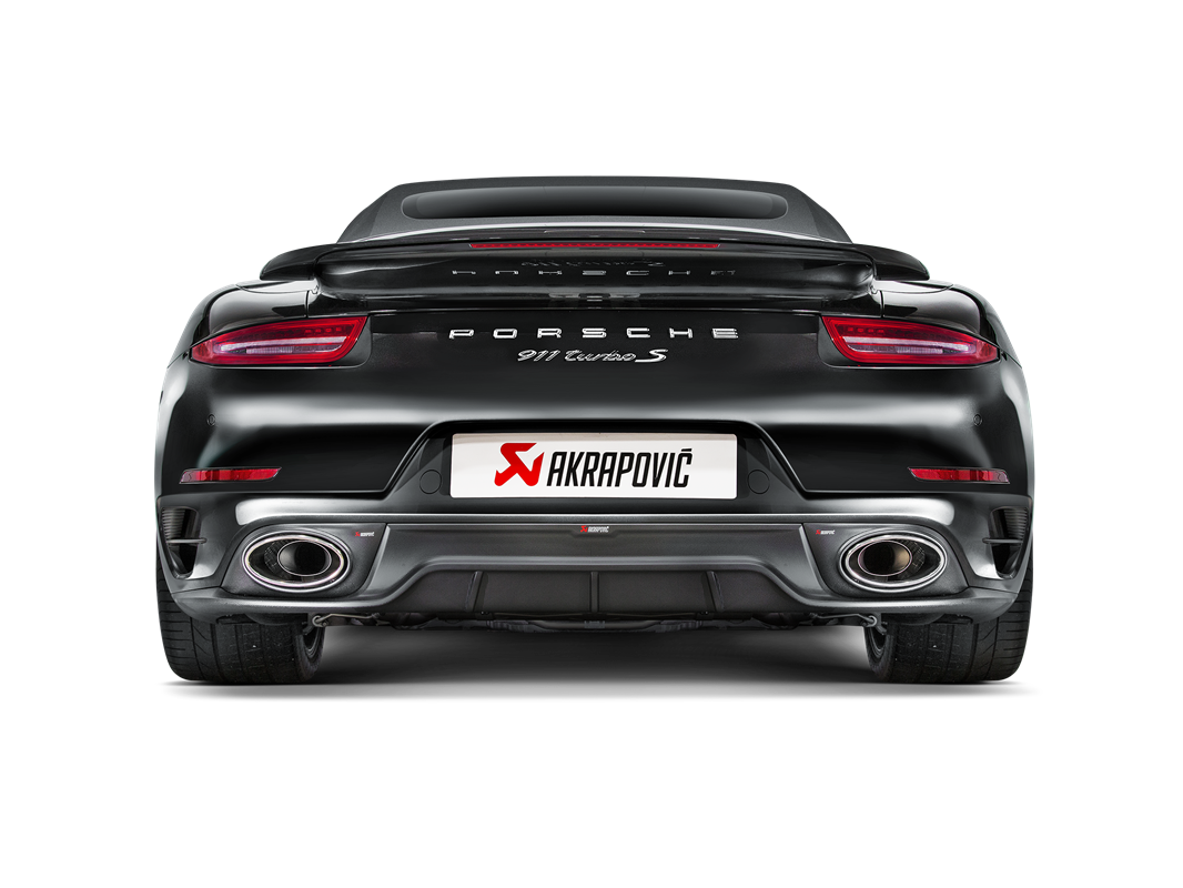 Akrapovic Carbon Heckdiffusor für Porsche 911 Turbo/Turbo S (991) 2015