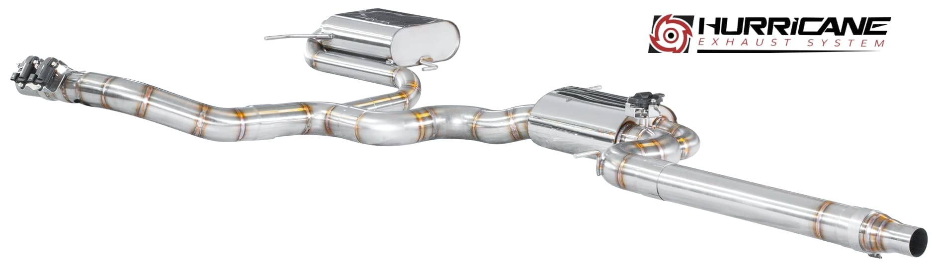 Hurricane 3,5" Auspuffanlage für Skoda Octavia RS 245PS OPF 5E V3