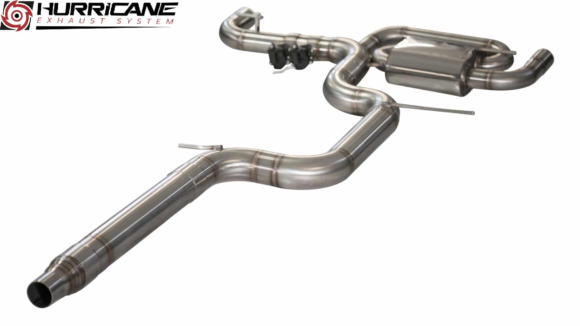 Hurricane 3,5" Auspuffanlage für VW Golf GTI 7.5 TCR OPF V2 Hurricane 3,5" Auspuffanlage für VW Golf GTI 7.5 TCR OPF V2