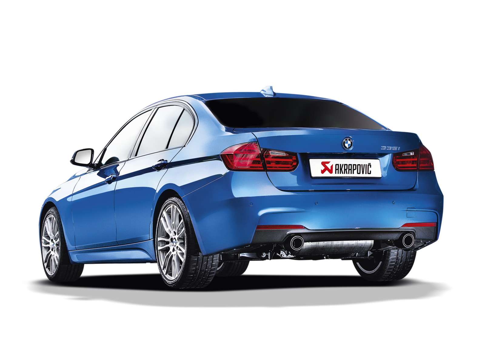 Akrapovic Evolution Line (Edelstahl) für BMW 335i (F30, F31) 2015