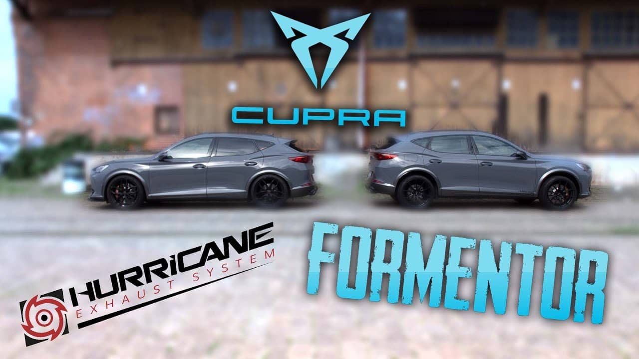 Hurricane 3,5" Auspuffanlage für Cupra Formentor 310PS AWD OPF