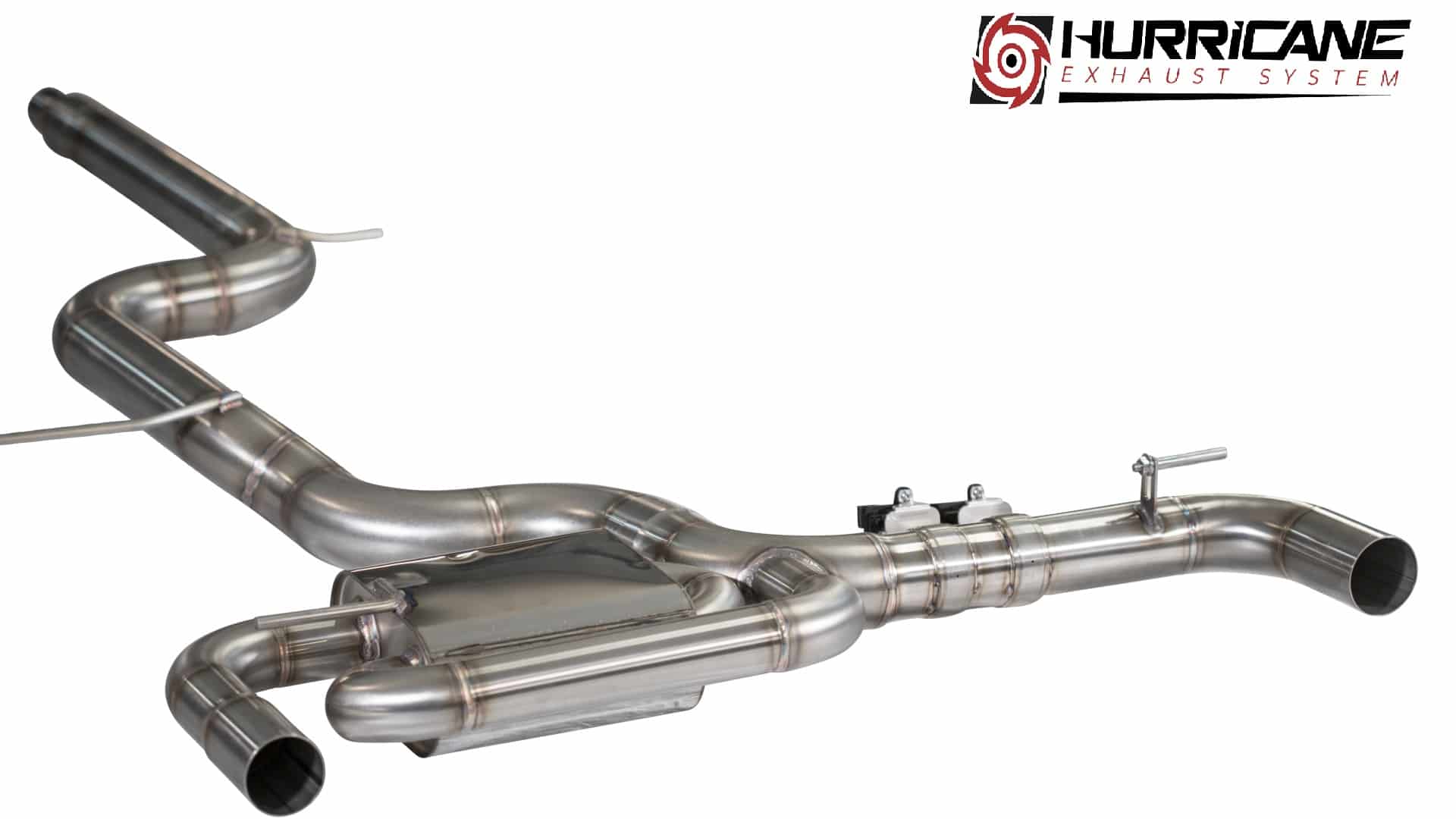 Hurricane 3,5" Auspuffanlage für Seat Leon FR 190PS OPF V2