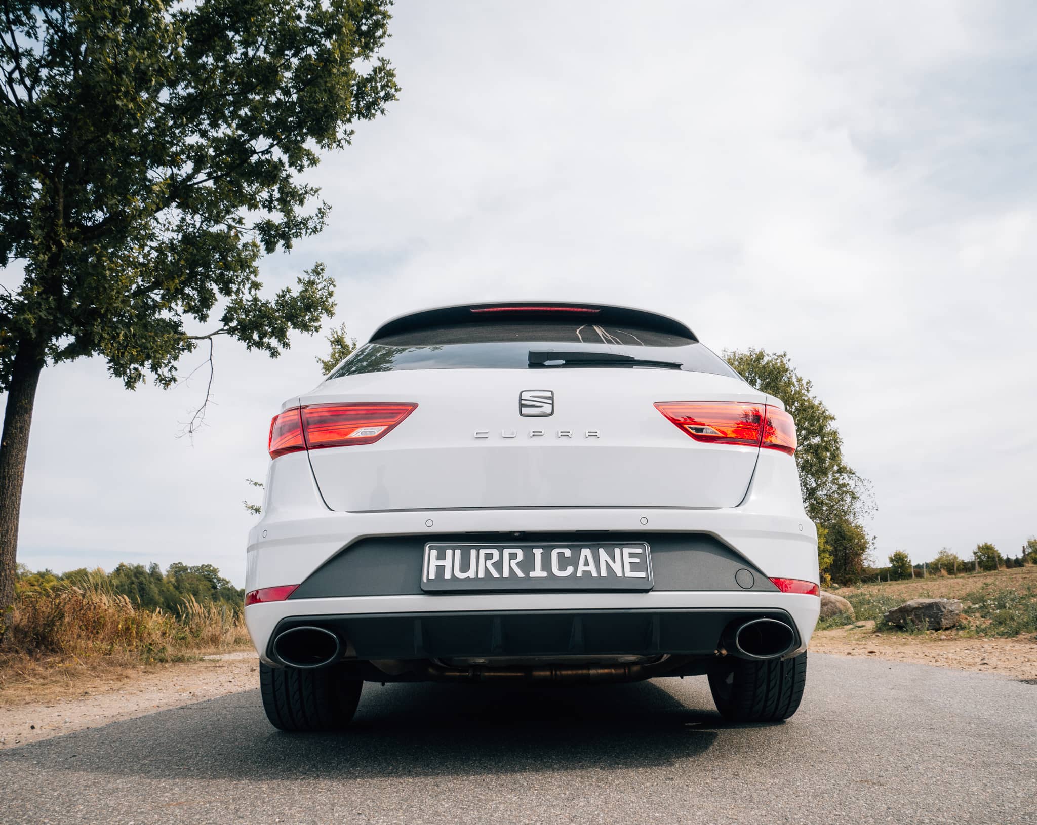 Hurricane 3,5" Auspuffanlage für Seat Leon Cupra ST 300 FWD 5F V2