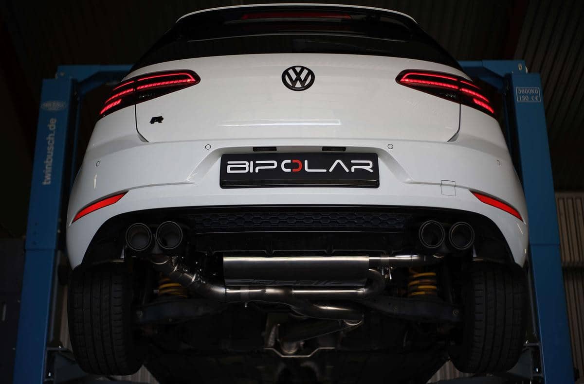 GRAIL Klappenauspuff für VW Golf 7 R FL Hands. CJXG