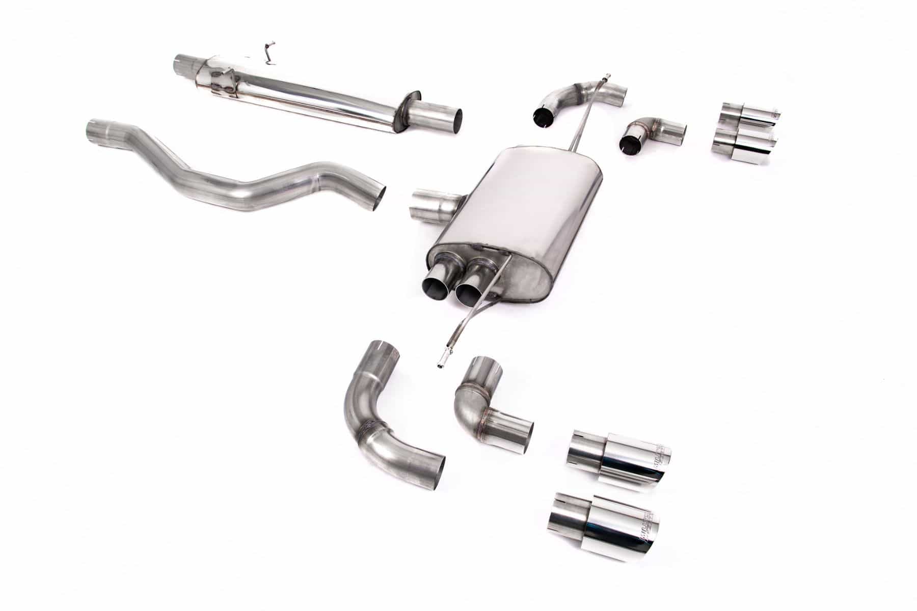 Milltek AGA | Land Rover Defender 110 2.0 I4 P300 & P400e (OPF and Non-OPF Equipped Vehicle Compatible) | Poliert