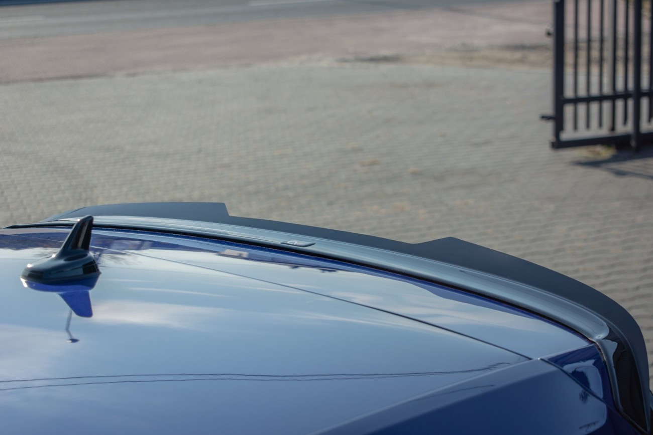 Maxton Design Heck Spoiler Aufsatz Abrisskante V.2 für VW Golf 7 R/ R-Line/ GTI + FL
