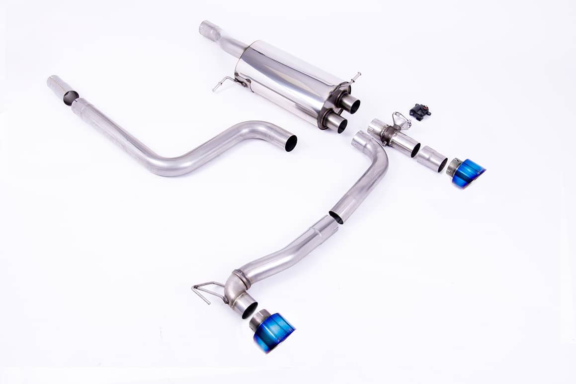 Milltek AGA | Ford Fiesta Mk8 & Mk8.5 ST 1.5 EcoBoost 200PS (Post Sept 2020 Models Only) | Burnt Titanium Maxton