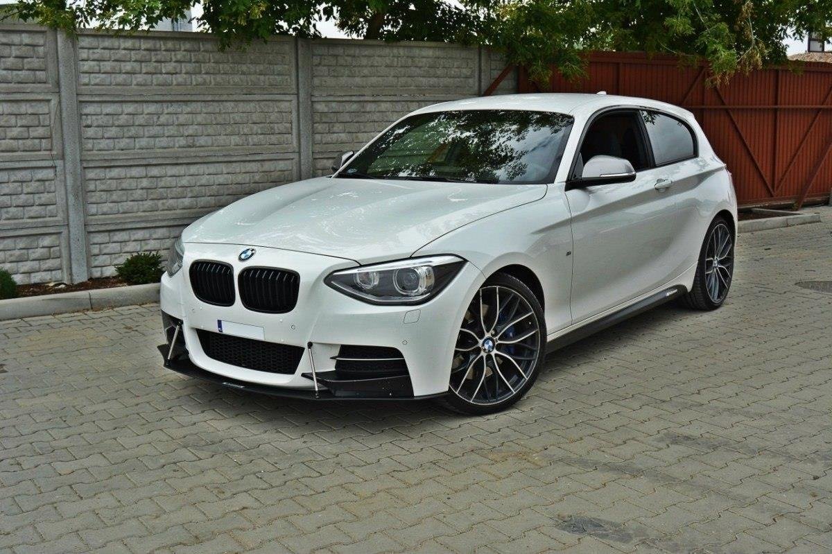 Maxton Design Racing Front Ansatz für BMW 1er F20/F21 M-Power (vor Facelift)