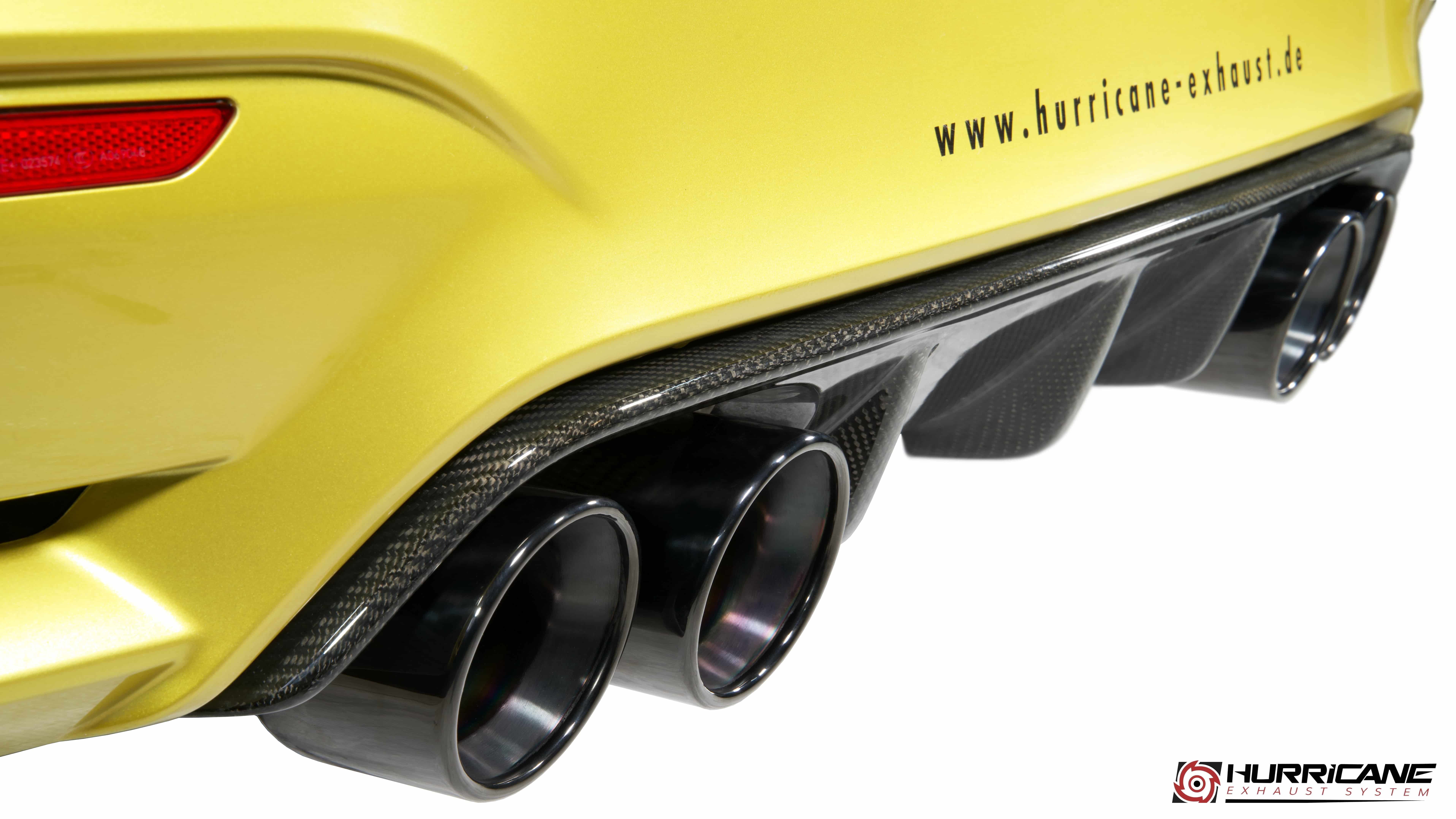 Hurricane 3,5" Straight Pipe Auspuffanlage für BMW M3 F80 431PS