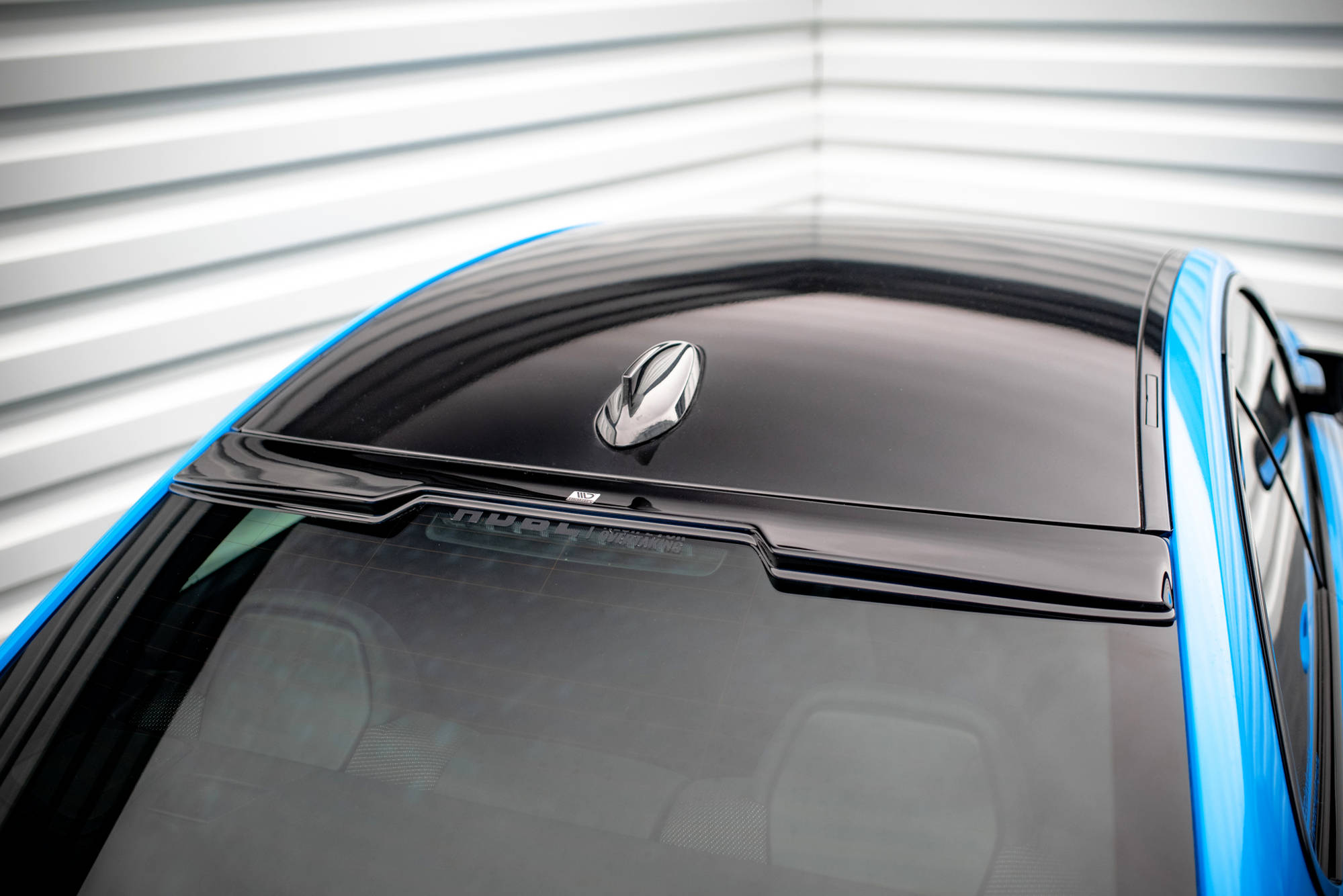 Maxton Design Heckscheiben Spoiler für BMW M2 F87 schwarz Hochglanz
