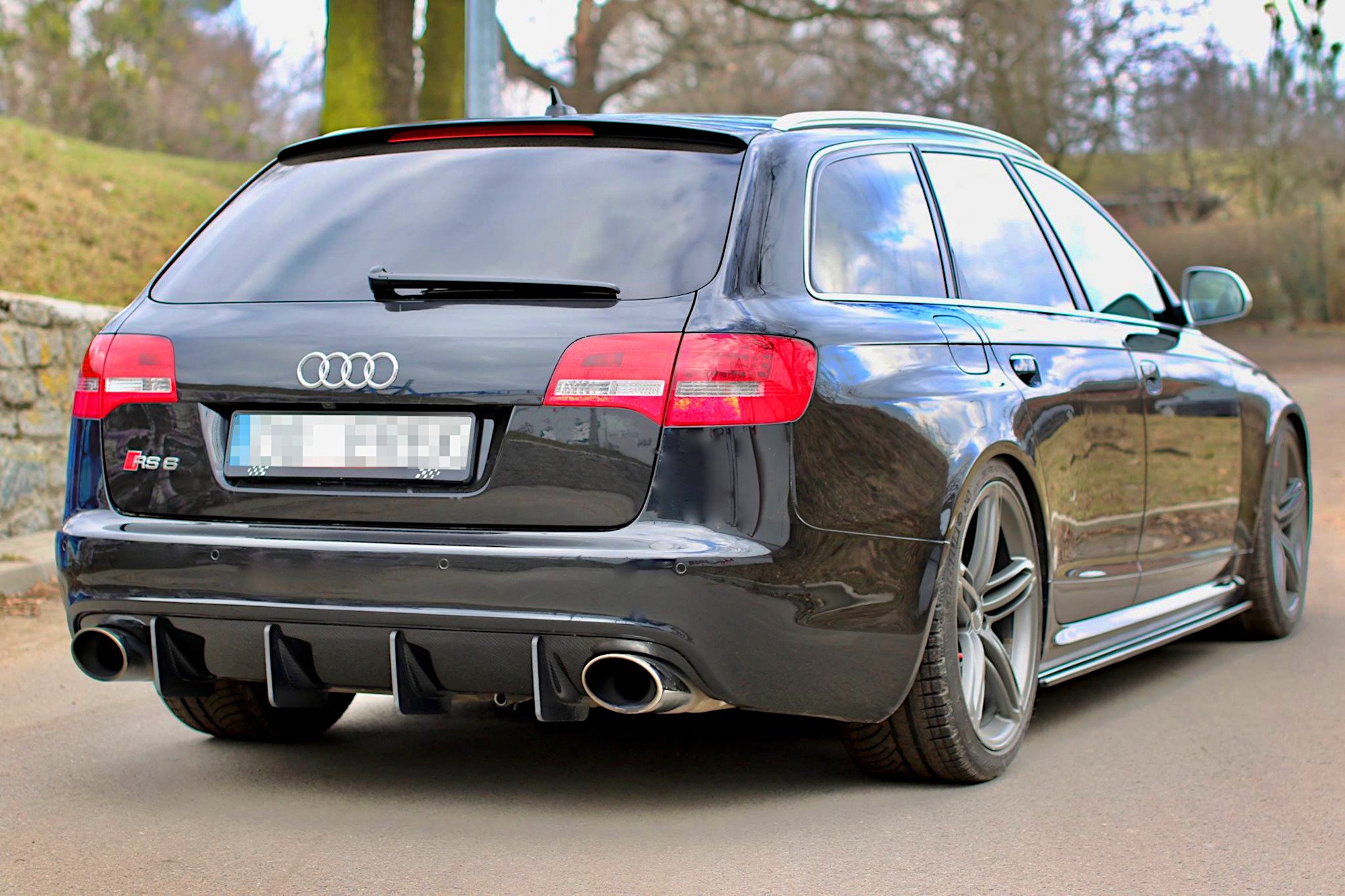 Maxton Design Seitenschweller Ansatz für Audi RS6 C6 schwarz Hochglanz Maxton Design Seitenschweller Ansatz für Audi RS6 C6 schwarz Hochglanz