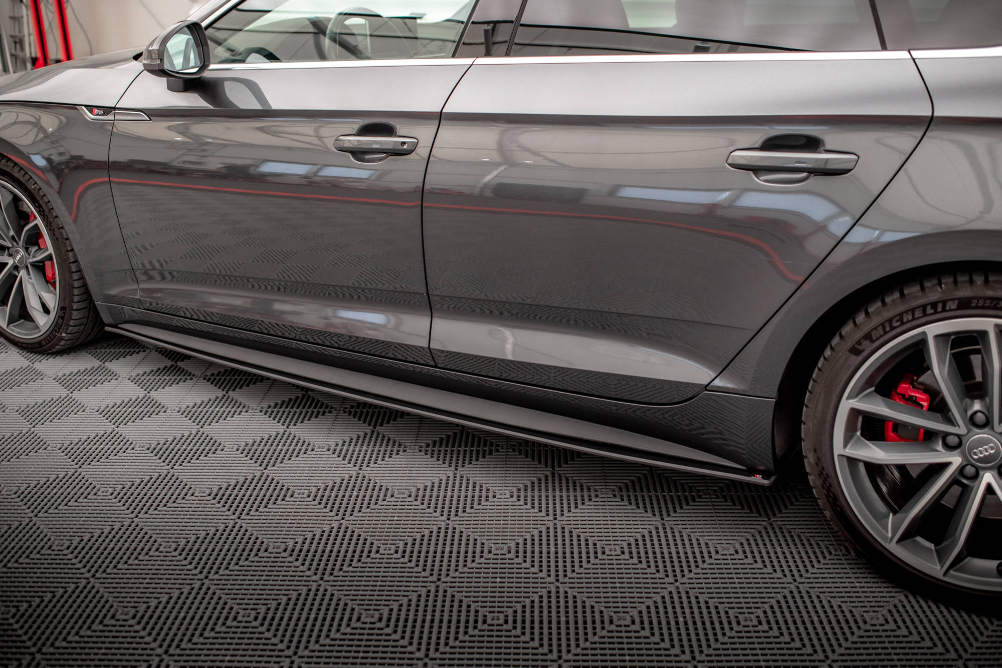 Maxton Design Street Pro Seitenschweller Ansatz für Audi A5 S-Line / S5 Sportback F5