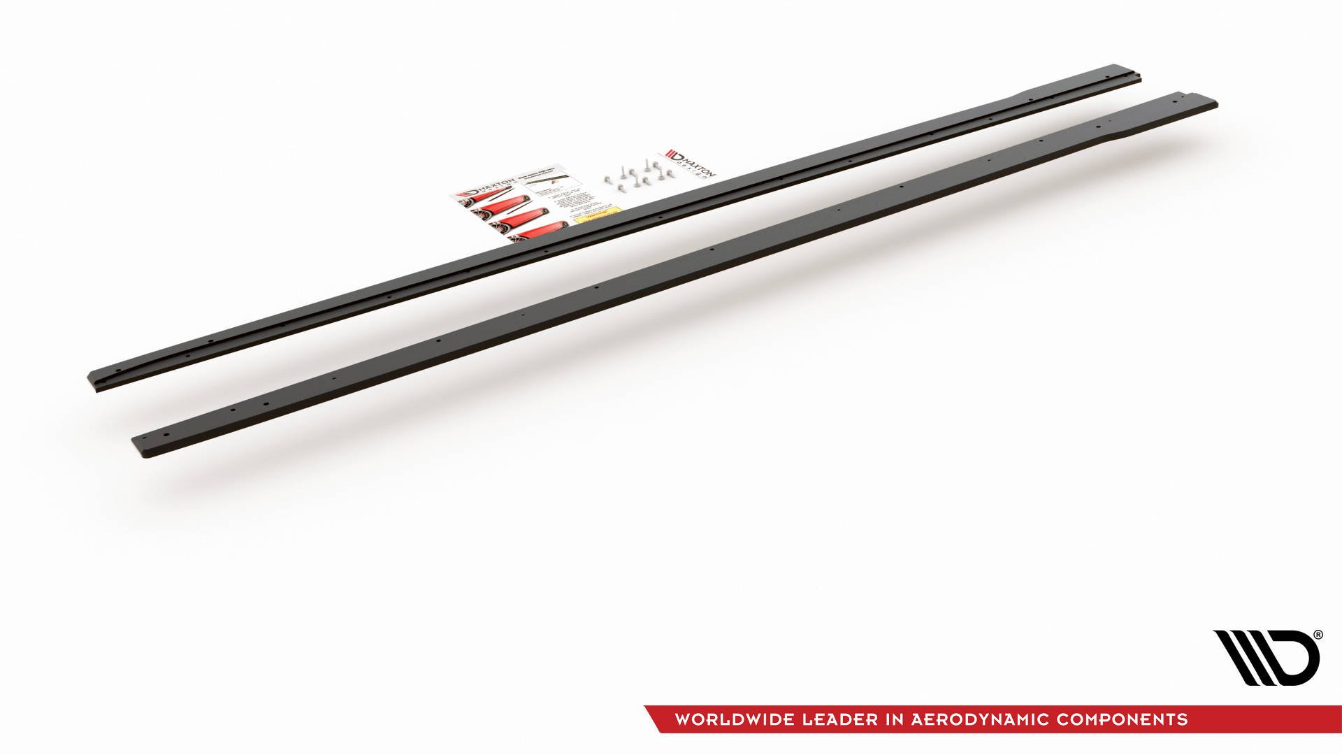 Maxton Design Robuste Racing Seitenschweller Ansatz für für Volkswagen Polo GTI Mk6