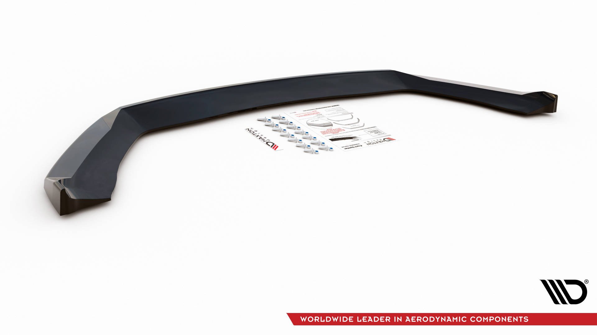 Maxton Design Front Ansatz V.7 für Seat Leon Cupra / FR Mk3 FL schwarz Hochglanz