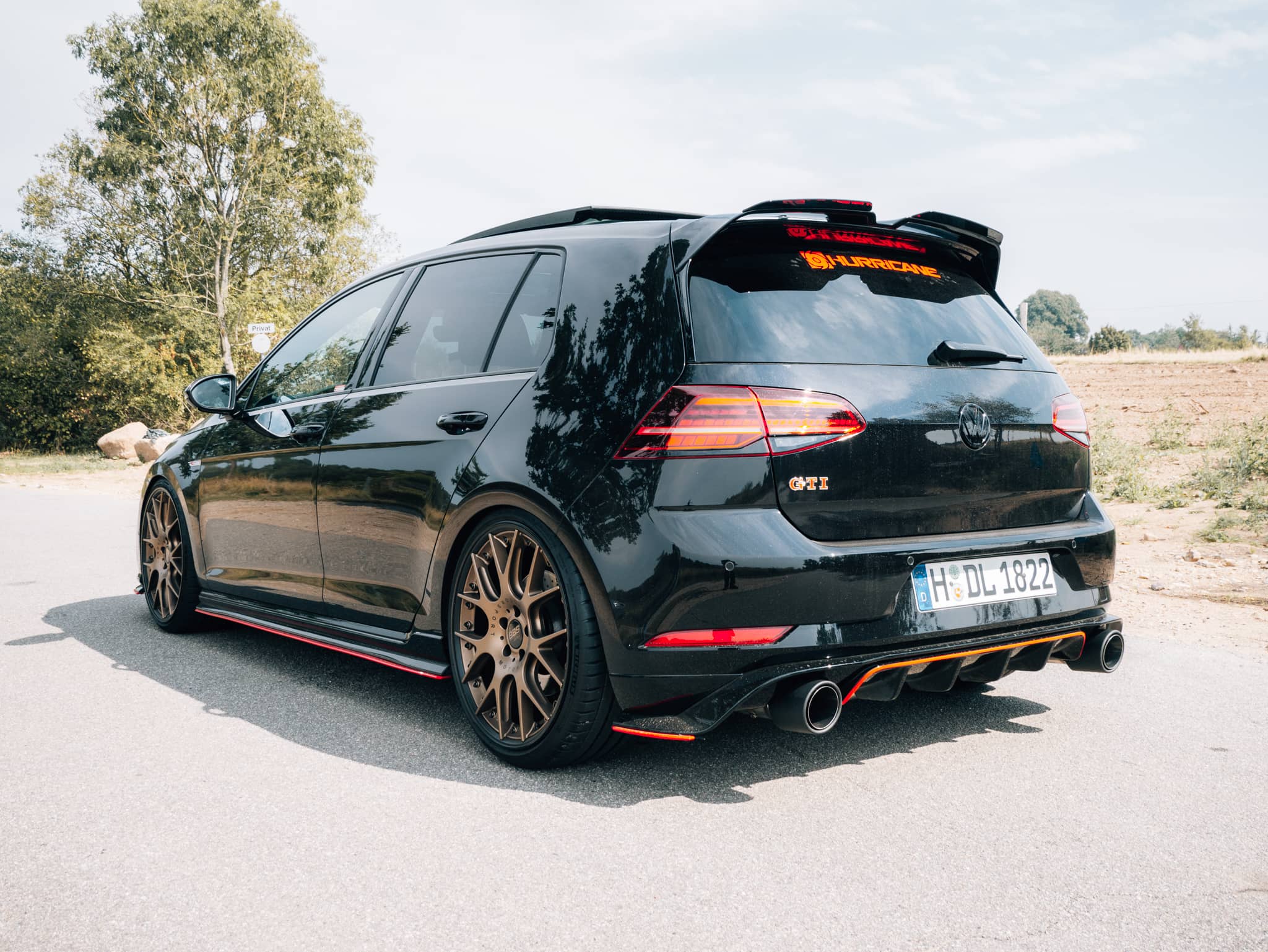 Hurricane 3,5" Auspuffanlage für VW Golf GTI 7.5 Performance FL V3 Hurricane 3,5" Auspuffanlage für VW Golf GTI 7.5 Performance FL V3
