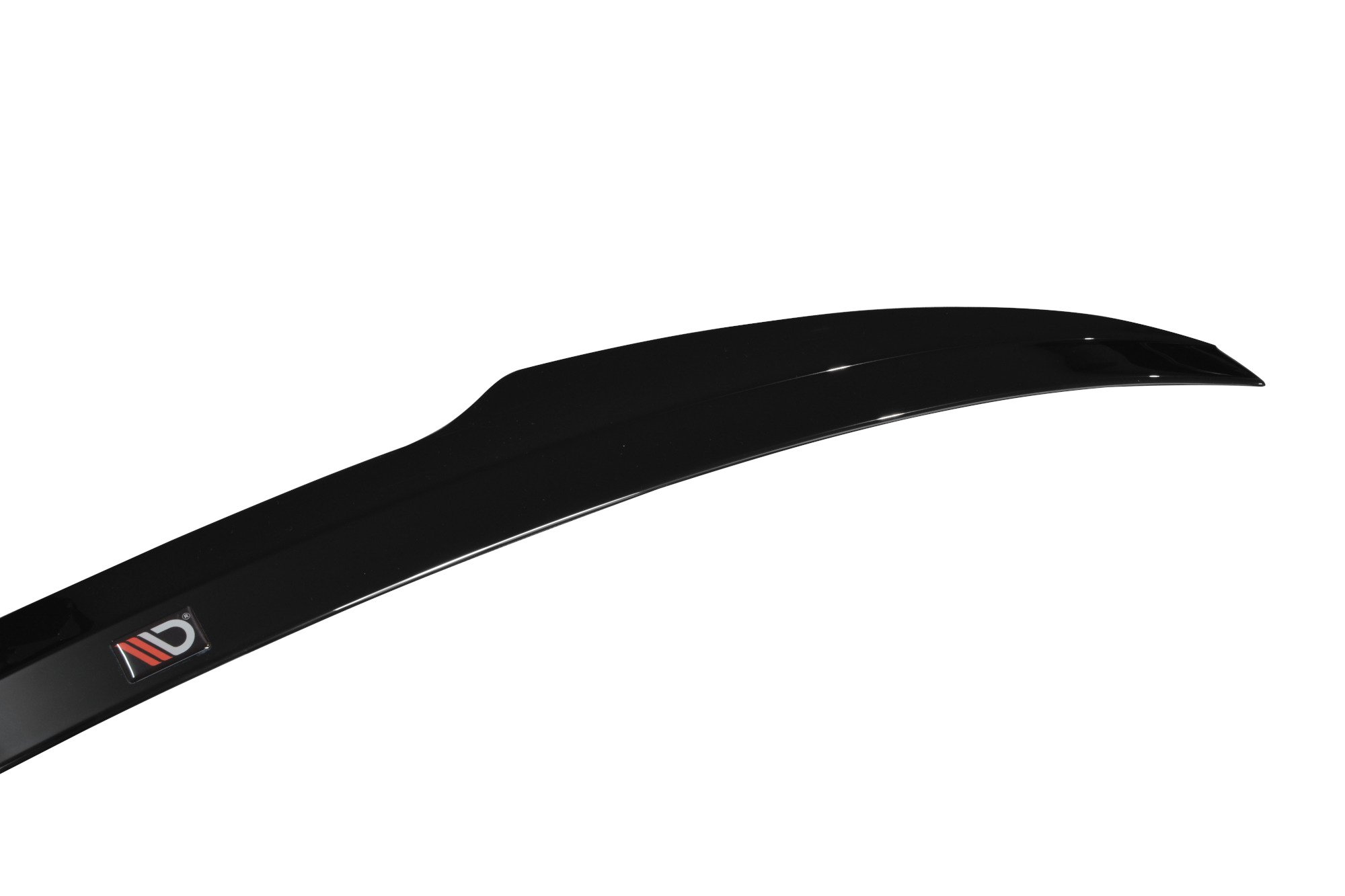 Maxton Design Spoiler CAP für Audi A5 S-Line F5 Sportback schwarz Hochglanz