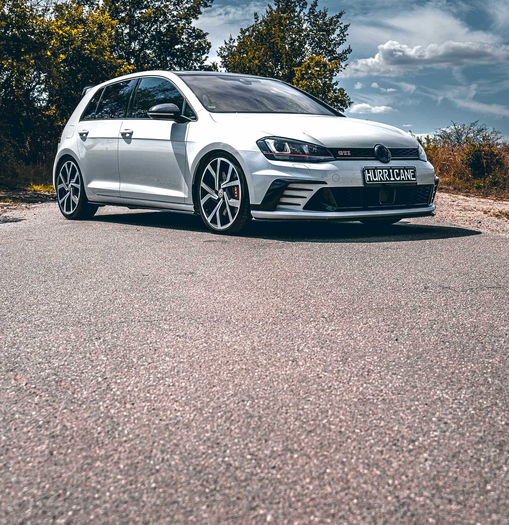 Hurricane 3,5" Auspuffanlage für VW Golf GTI 7 Clubsport V3 Hurricane 3,5" Auspuffanlage für VW Golf GTI 7 Clubsport V3