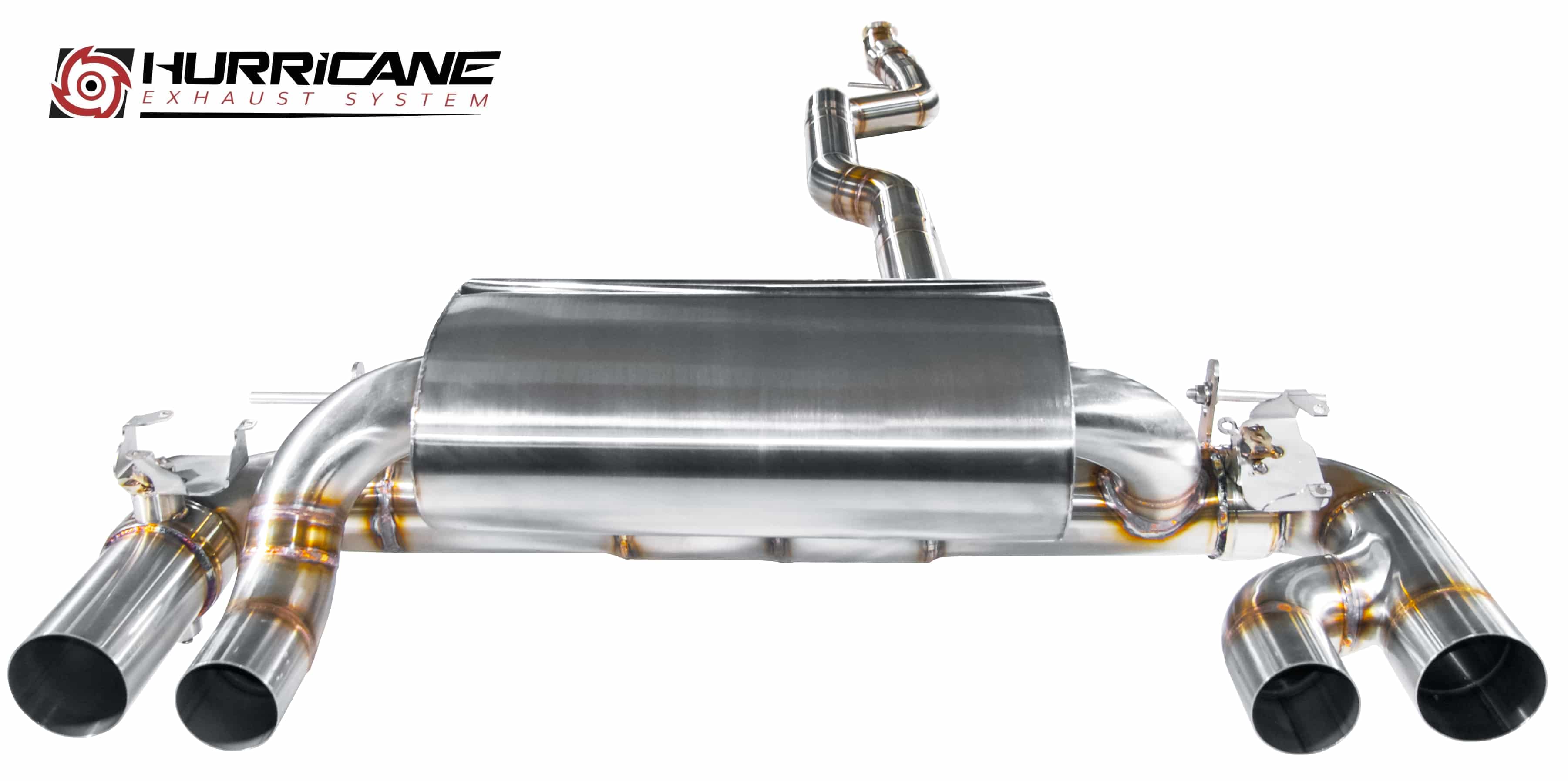 Hurricane 3,5" Auspuffanlage für BMW F87 M2 N55 370PS Hurricane 3,5" Auspuffanlage für BMW F87 M2 N55 370PS