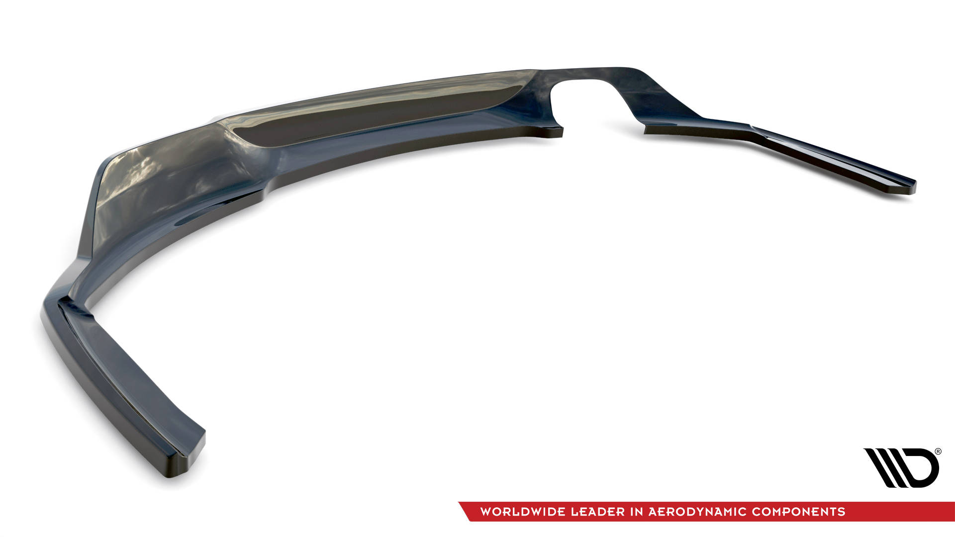 Maxton Design Mittlerer Diffusor Heck Ansatz DTM Look für BMW 2 M-Paket F22 schwarz Hochglanz