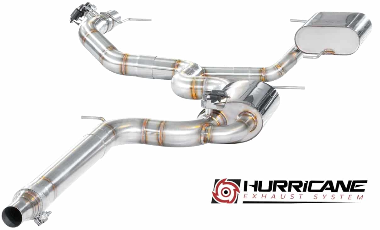 Hurricane 3,5" Auspuffanlage für Skoda Octavia RS 245PS OPF 5E V3