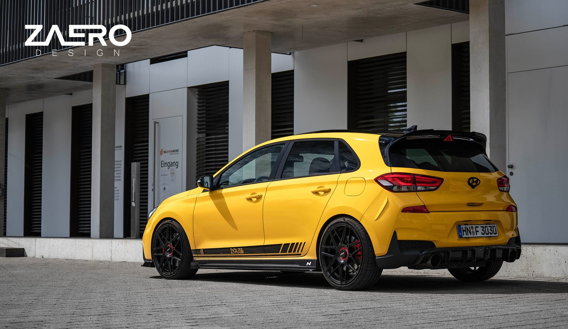 Zaero Design EVO-1 DIFFUSOR FÜR HYUNDAI I30N HATCHBACK