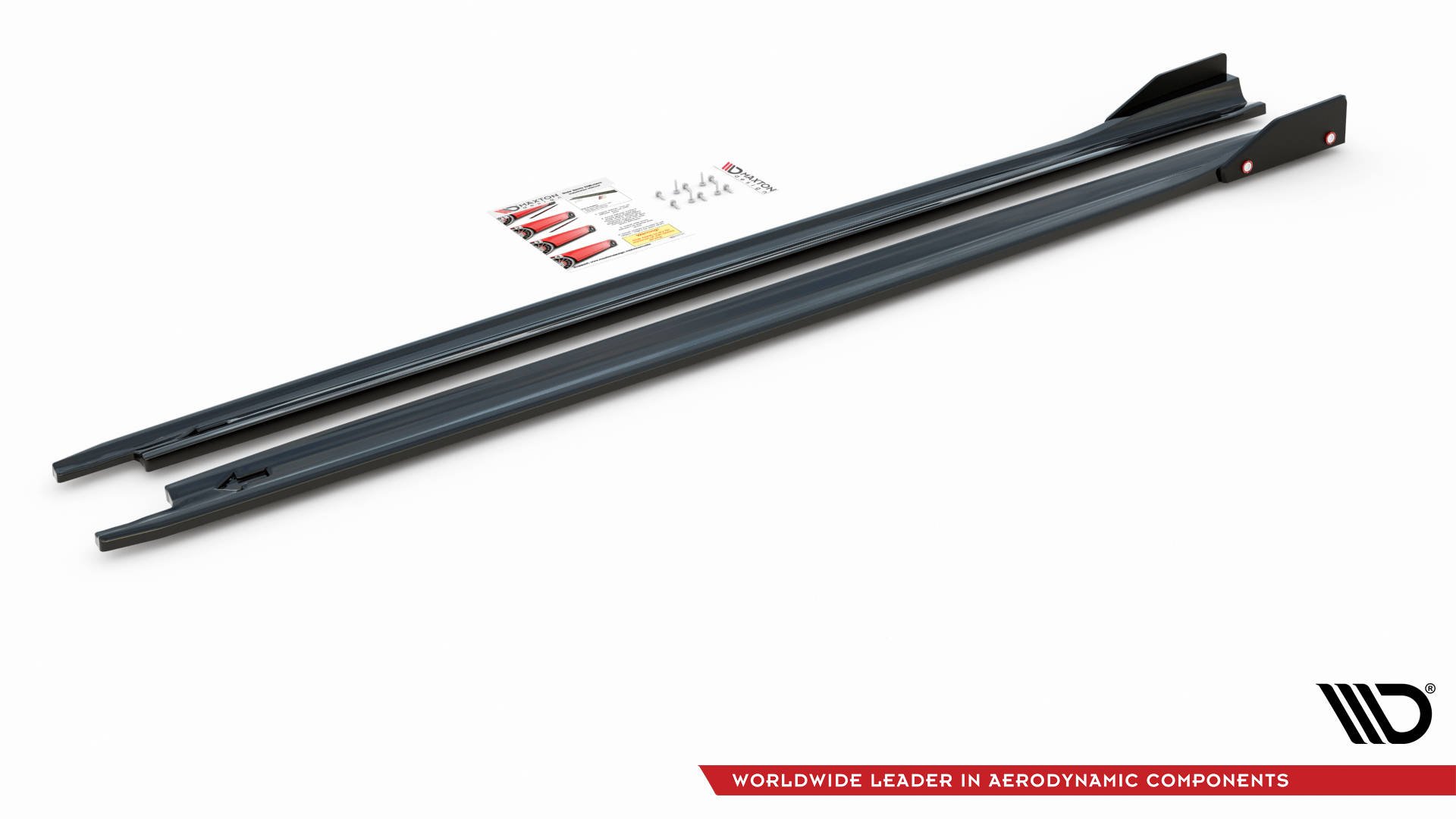 Maxton Design Seitenschweller Ansatz für V.2 für + Flaps Skoda Octavia RS Mk4