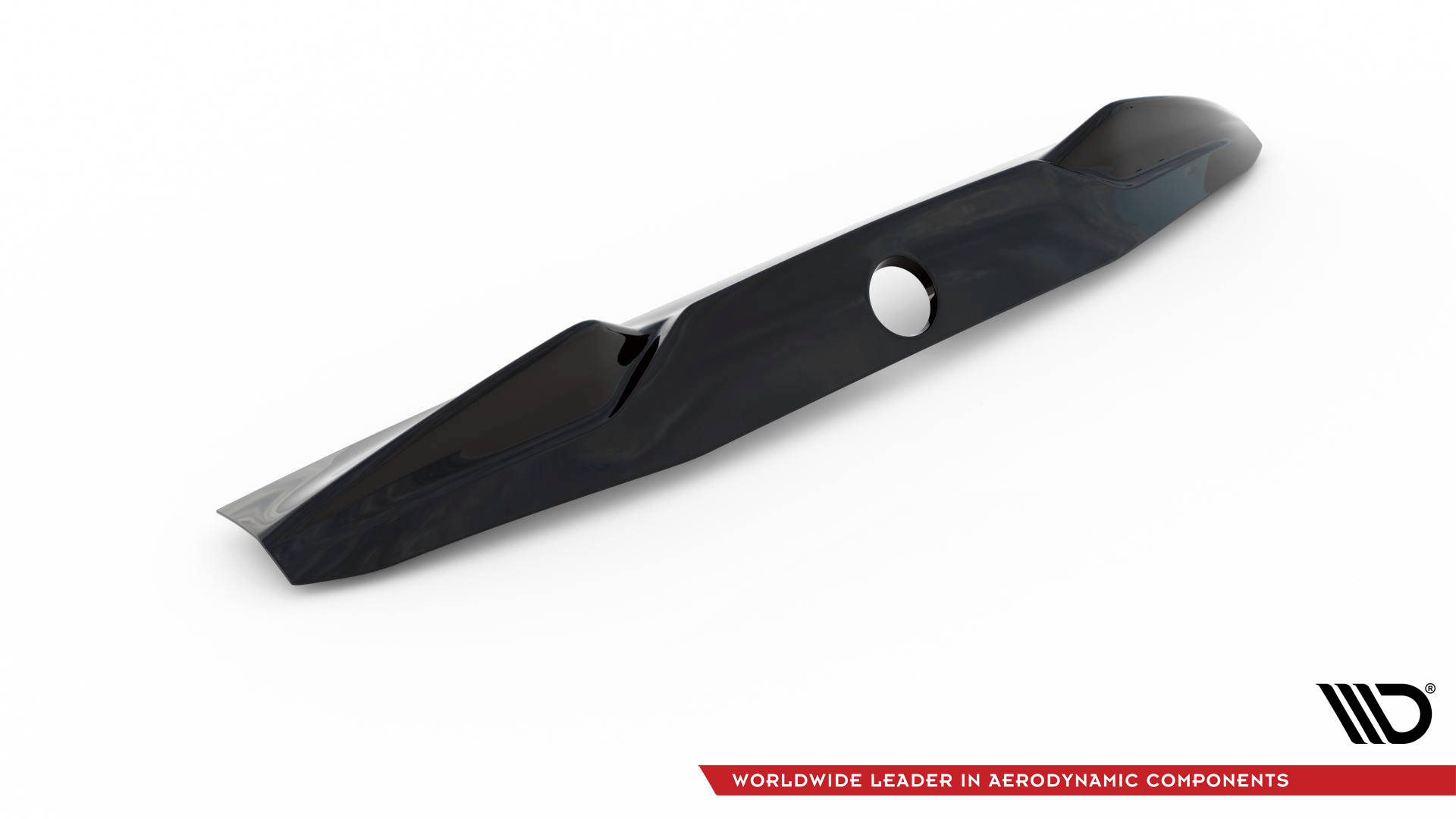 Maxton Design Heckscheiben Spoiler für BMW 1er F40 M-Paket / M135i schwarz Hochglanz