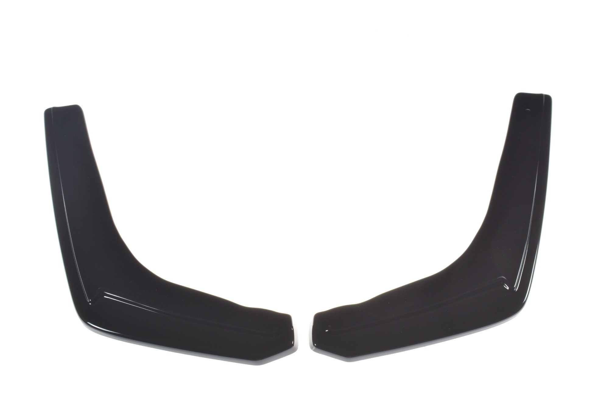 Maxton Design Heck Ansatz Flaps Diffusor V.1 für BMW M3 F80 schwarz Hochglanz