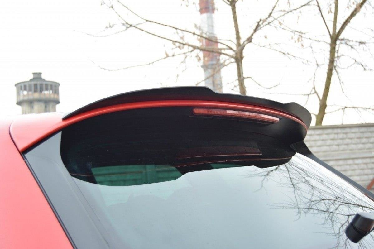 Maxton Design Spoiler CAP für SEAT LEON III CUPRA schwarz Hochglanz