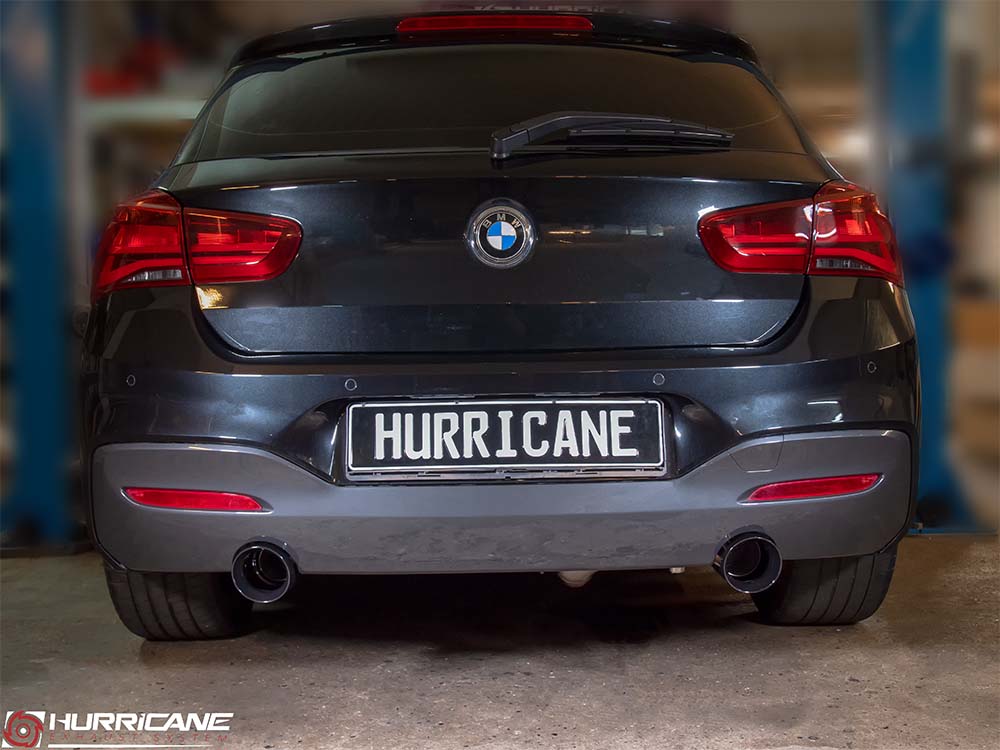 Hurricane 3,15" Auspuffanlage für BMW F20 F21 M140i 340PS Hurricane 3,15" Auspuffanlage für BMW F20 F21 M140i 340PS