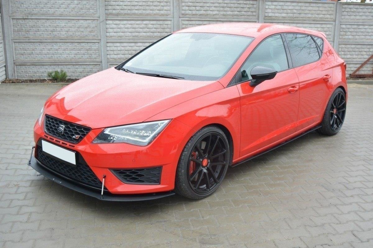 Maxton Design Racing Front Ansatz für SEAT LEON III CUPRA / FR