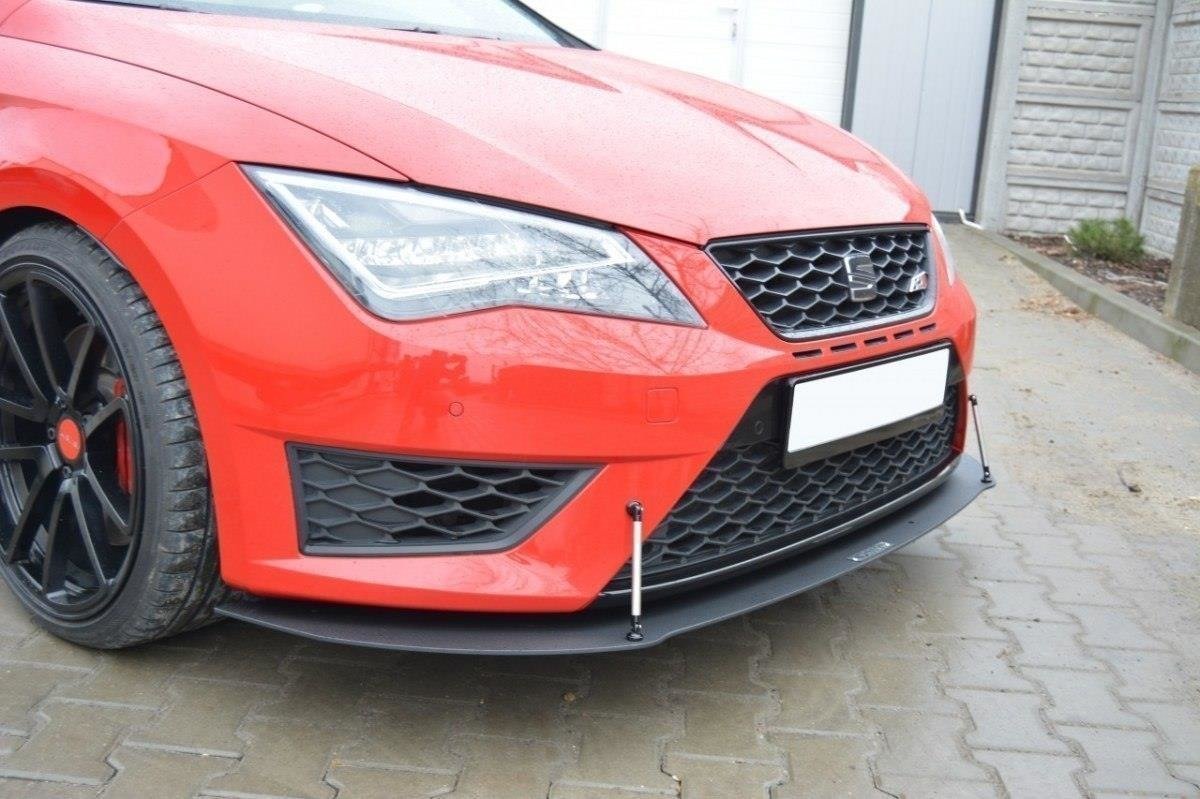 Maxton Design Racing Front Ansatz für SEAT LEON III CUPRA / FR