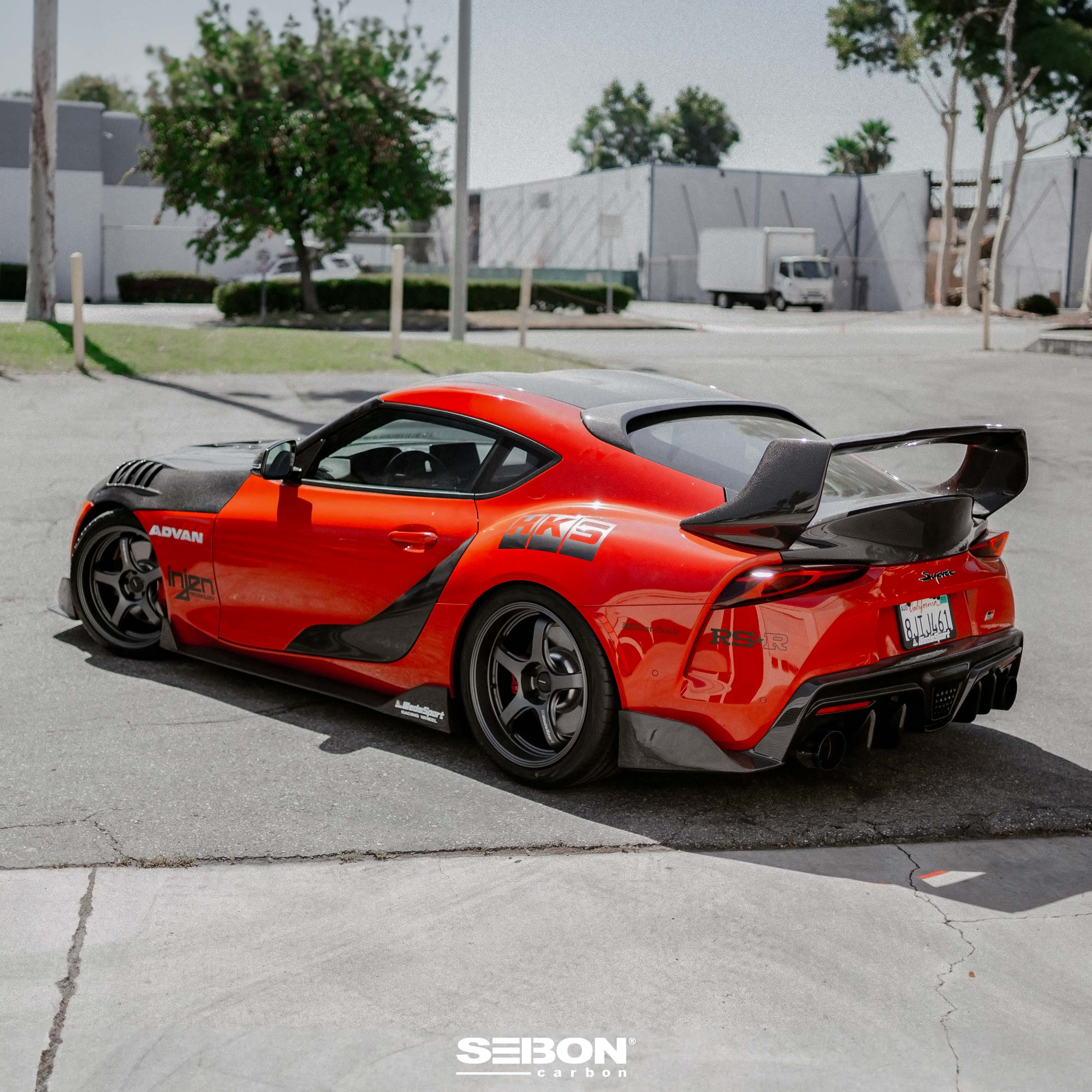 Seibon Carbon MB Seitenschweller für 2020-2023 Toyota Supra