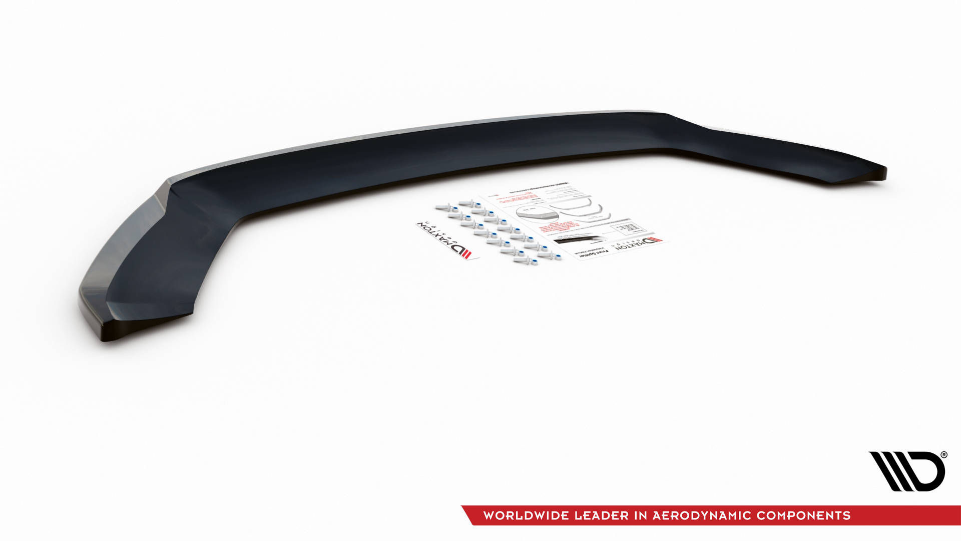 Maxton Design Front Ansatz V.2 für Seat Leon FR / Cupra Mk3 schwarz Hochglanz
