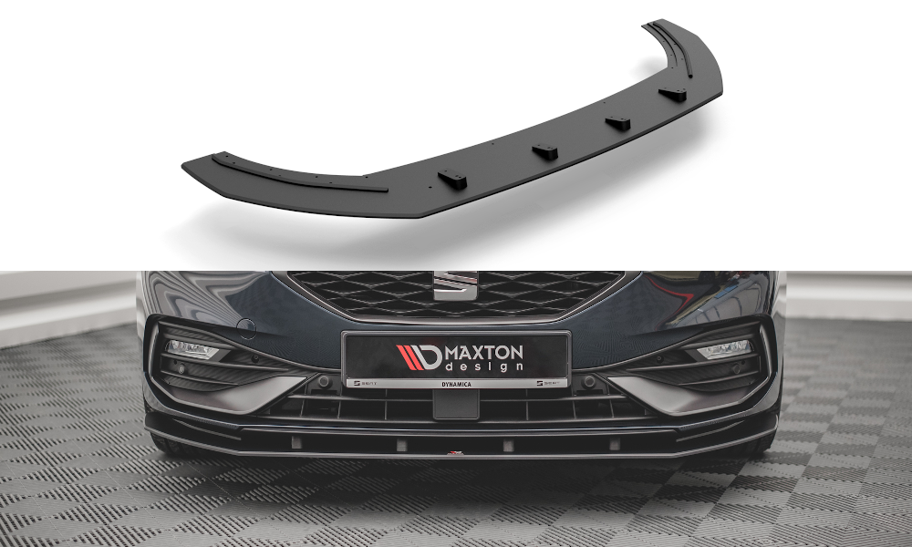 Maxton Design Street Pro Front Ansatz für für Seat Leon FR Mk4