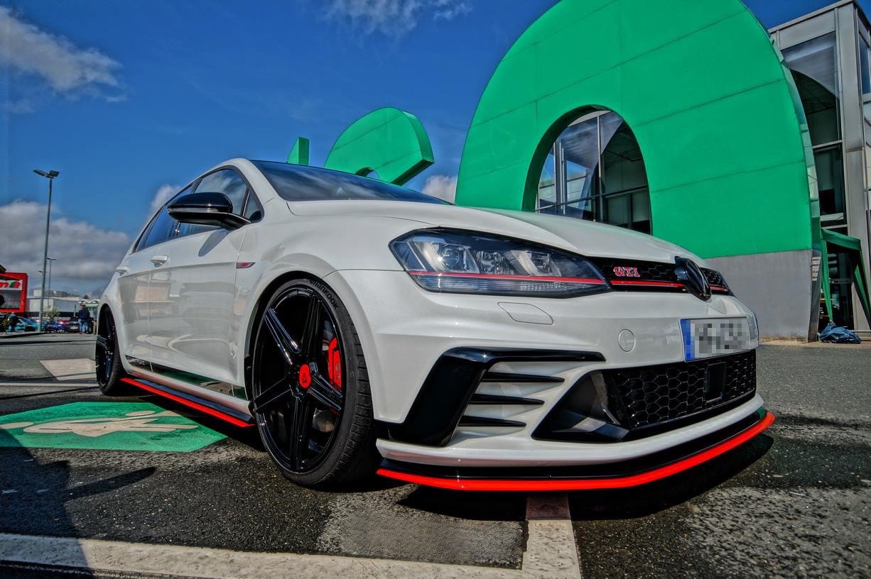 Maxton Design Seitenschweller Ansatz für VW GOLF Mk7 GTI CLUBSPORT