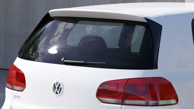 Maxton Design HECK SEITE Spoiler CAP für VW GOLF 6 GTI (R400 LOOK)