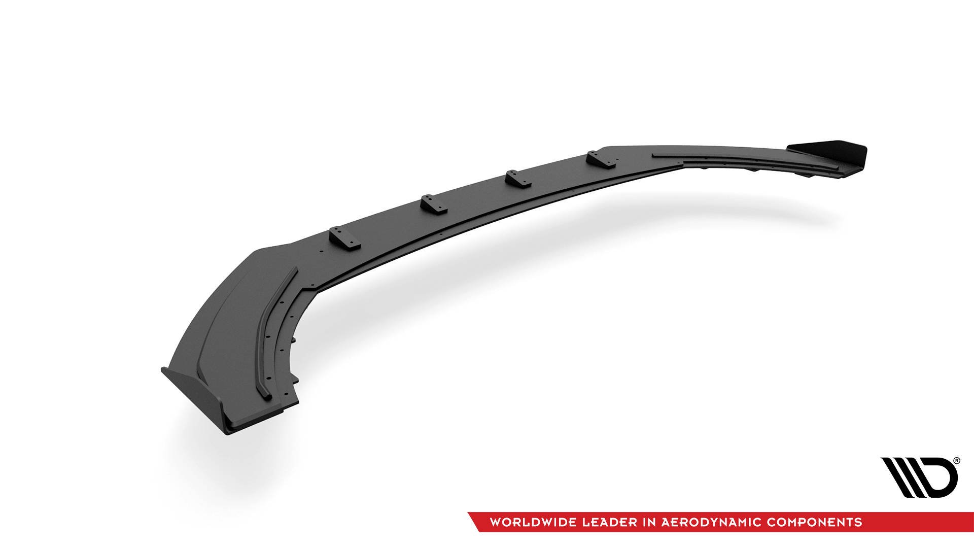 Maxton Design Street Pro Front Ansatz für +Flaps für Seat Leon FR Mk4 schwarz Hochglanz