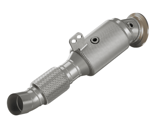 HJS Ø 89/90mm Vorderrohr / Downpipe mit Kat (M140i, x40i)