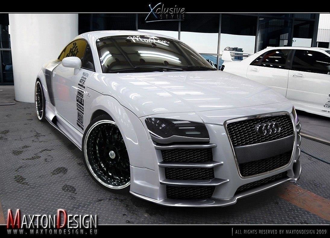 Maxton Design Front Stoßstange Audi TT 8N < R8 Look >