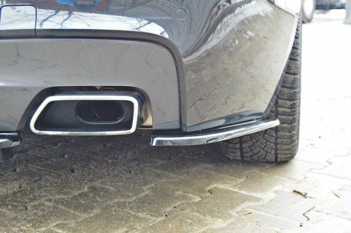 Maxton Design Heck Ansatz Flaps Diffusor für BMW 6er Gran Coupé M Paket schwarz Hochglanz