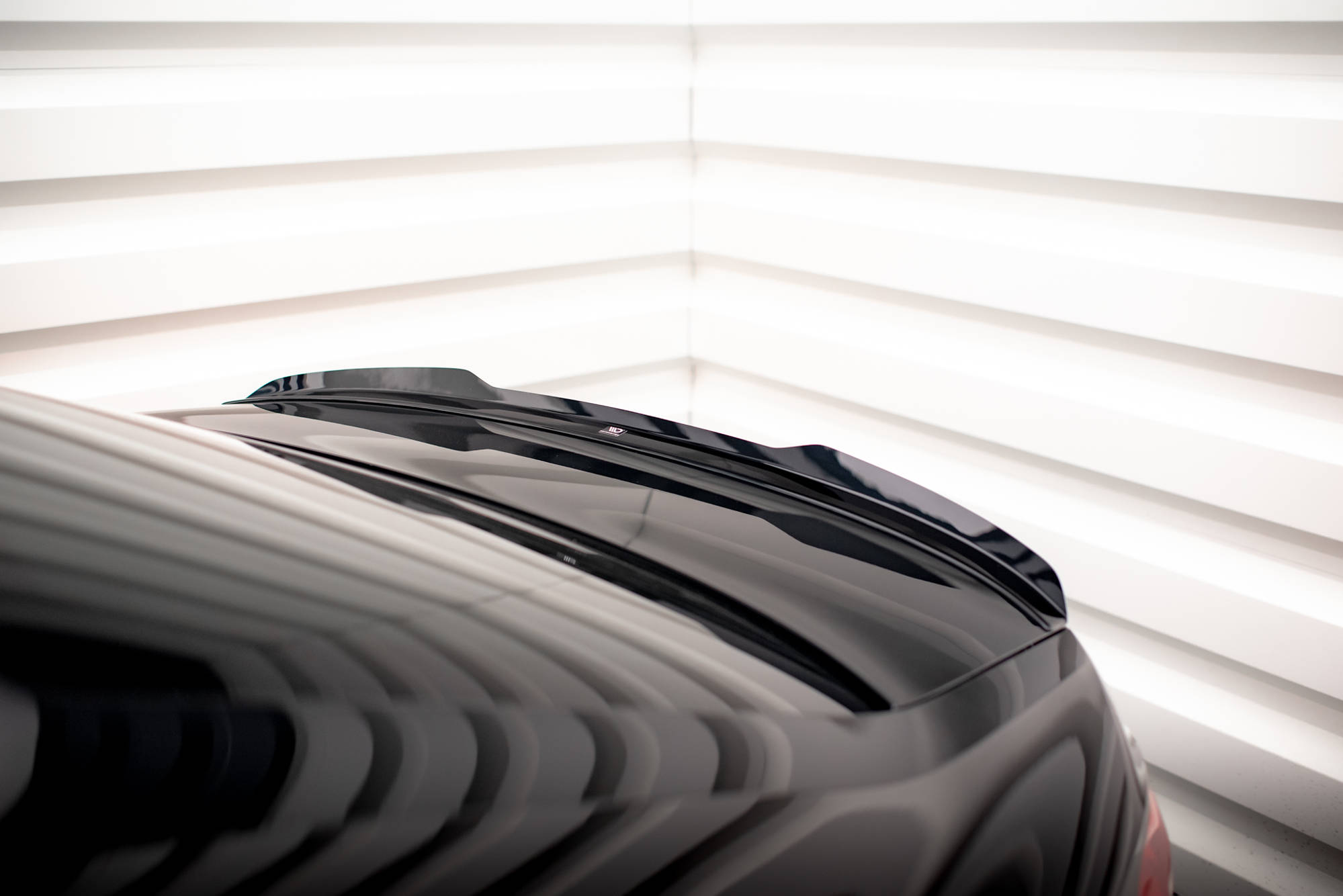 Maxton Design Spoiler CAP für Audi A3 / A3 S-Line Limousine 8Y schwarz Hochglanz