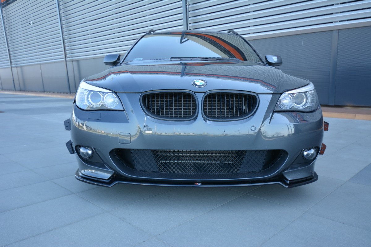 Maxton Design Front Ansatz für BMW 5er E60/61 M Paket schwarz Hochglanz Maxton Design Front Ansatz für BMW 5er E60/61 M Paket schwarz Hochglanz