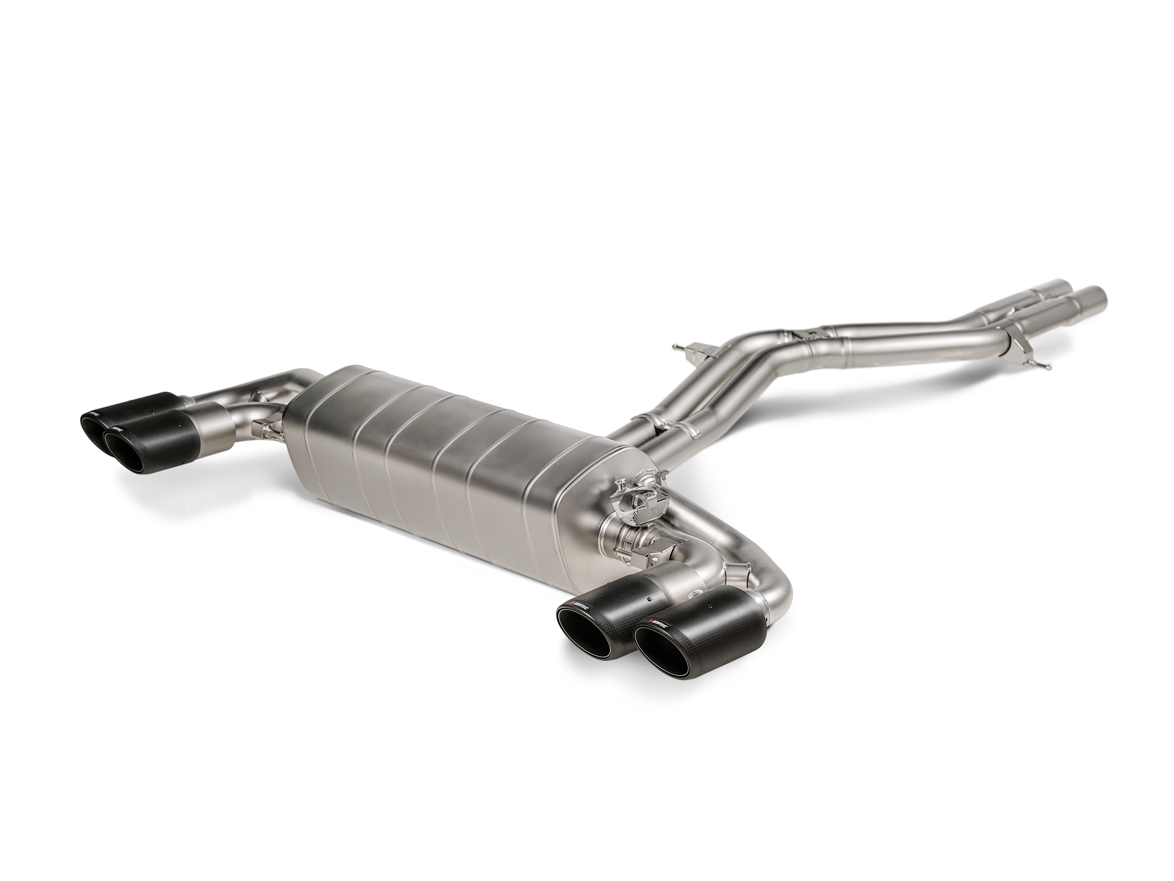 Akrapovic Evolution Line (Titan) für Porsche Cayenne Turbo S-E-Hybrid / Coupé (536) - OPF/GPF 2021