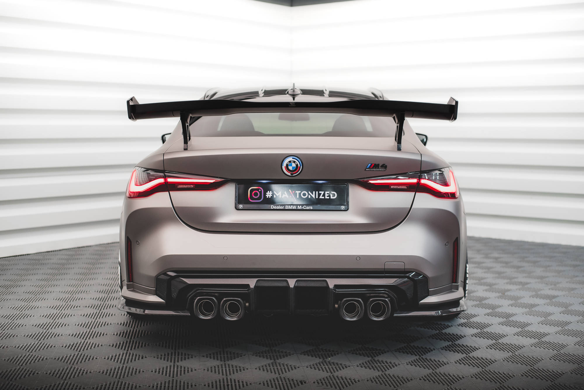 Maxton Design Carbon Fiber Spoiler Flügel BMW M4 G82