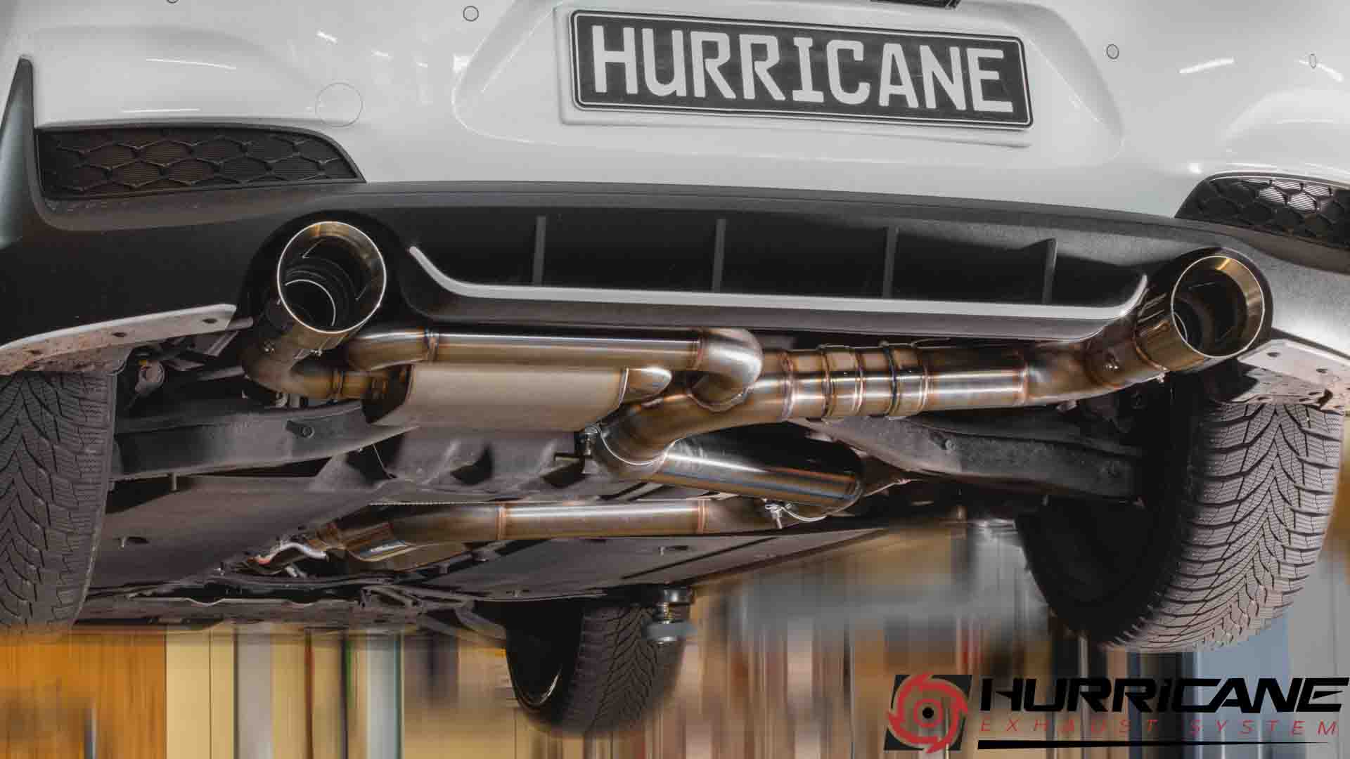 Hurricane 3,5" Auspuffanlage für Hyundai i30 N OPF, Performance OPF, Project C OPF 250-275PS V2