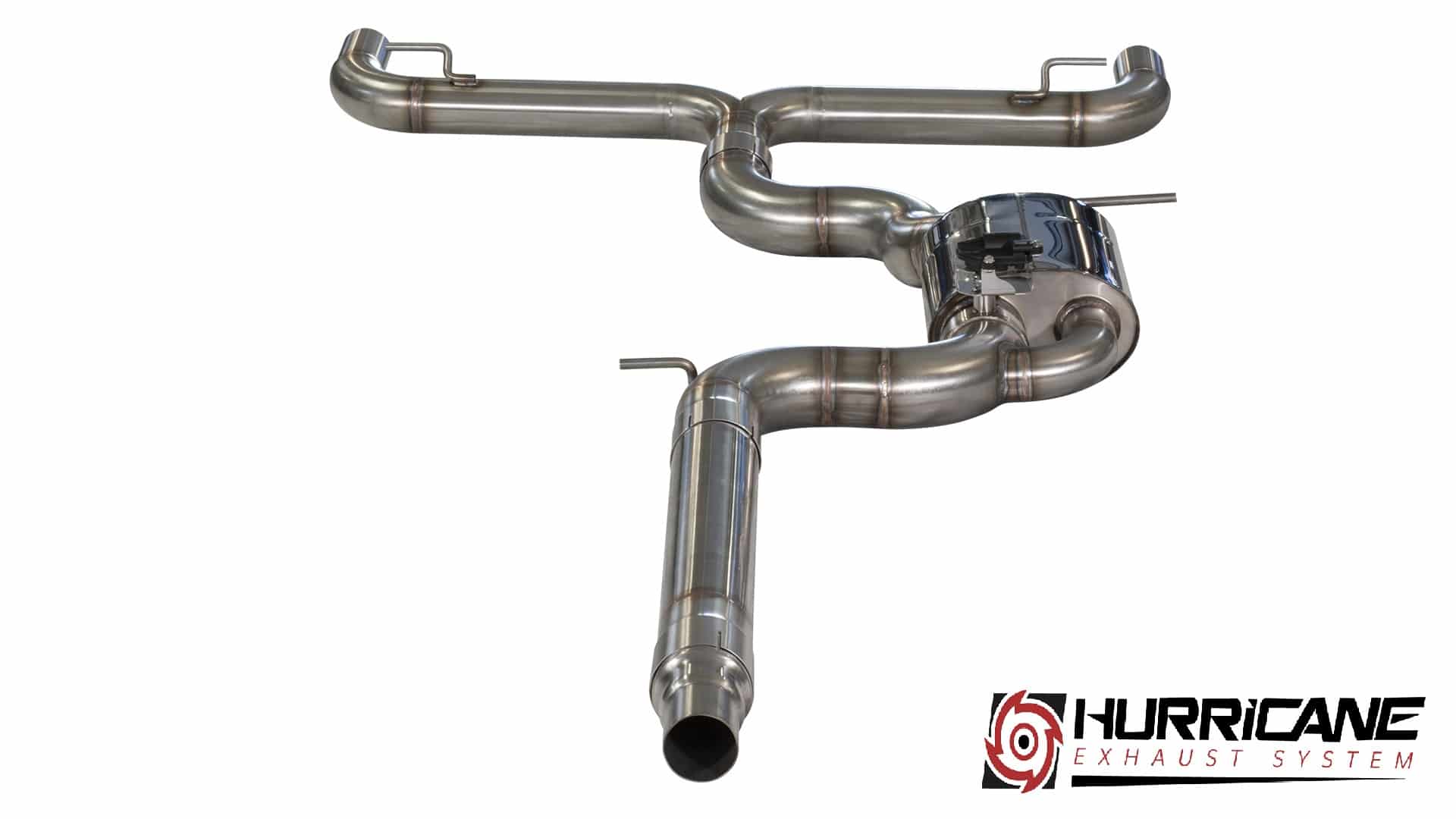 Hurricane 3,5" Auspuffanlage für VW Golf GTI 7.5 Performance OPF V1