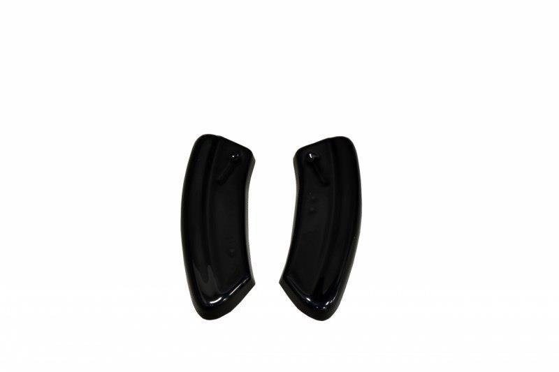 Maxton Design Heck Ansatz Flaps Diffusor für VW Golf 7 R / R-Line Facelift schwarz Hochglanz